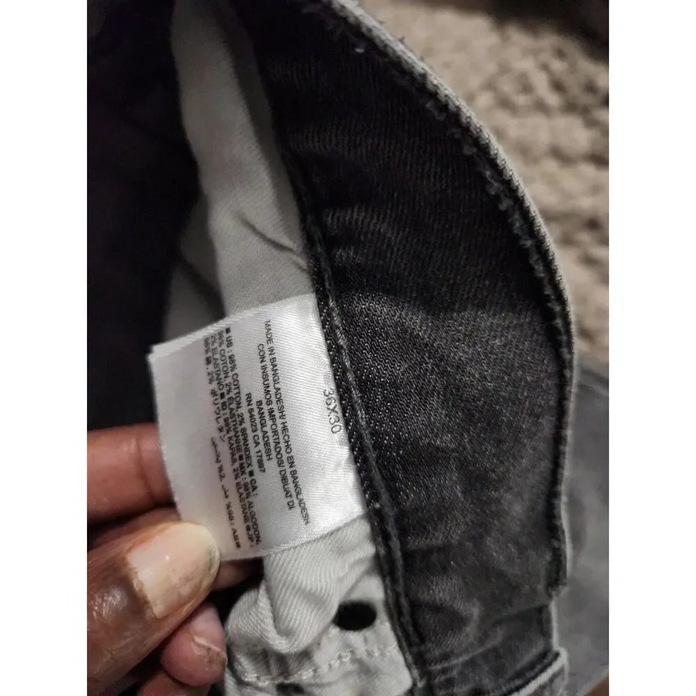 Old Navy Men’s Skinny Gray Jeans – Size 36x30